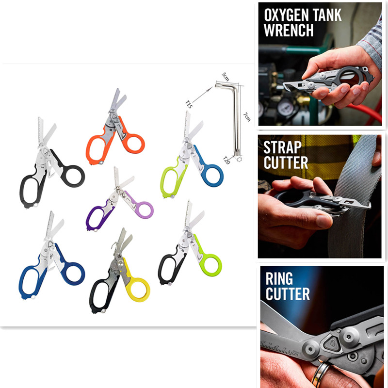 Survival Kit - Tactical Medical Scissor Emergency Rescue Shear