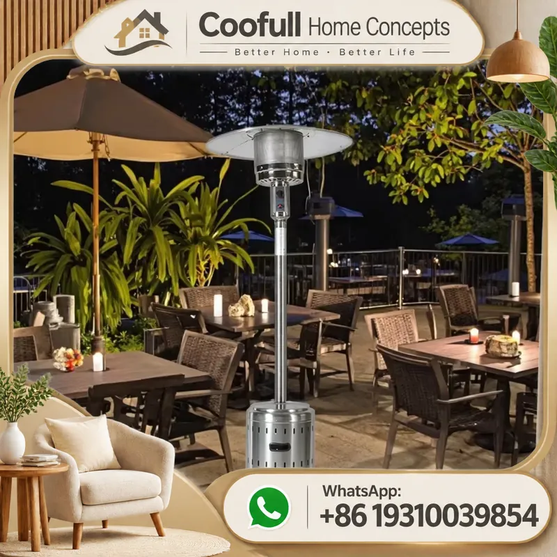 Outdoor Camping Usa - Stainless Steel Mushroom Heater With USA