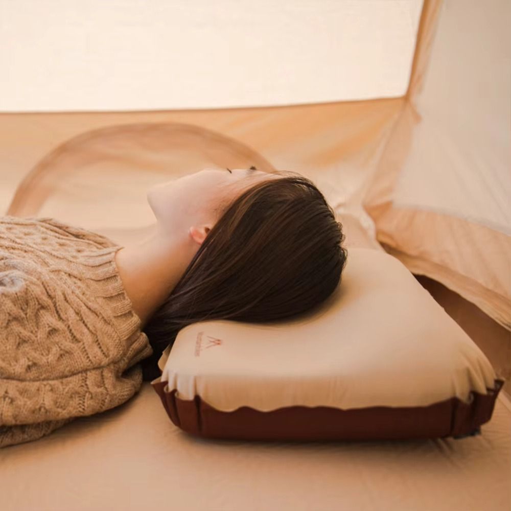 Camp Pillow Compressible - Ergonomic Camping Pillow High Rebound Thickened