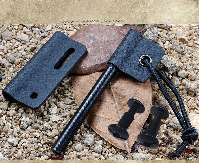 Fire Starter Flint - Outdoor Magnesium Stick Flint Camping Fire