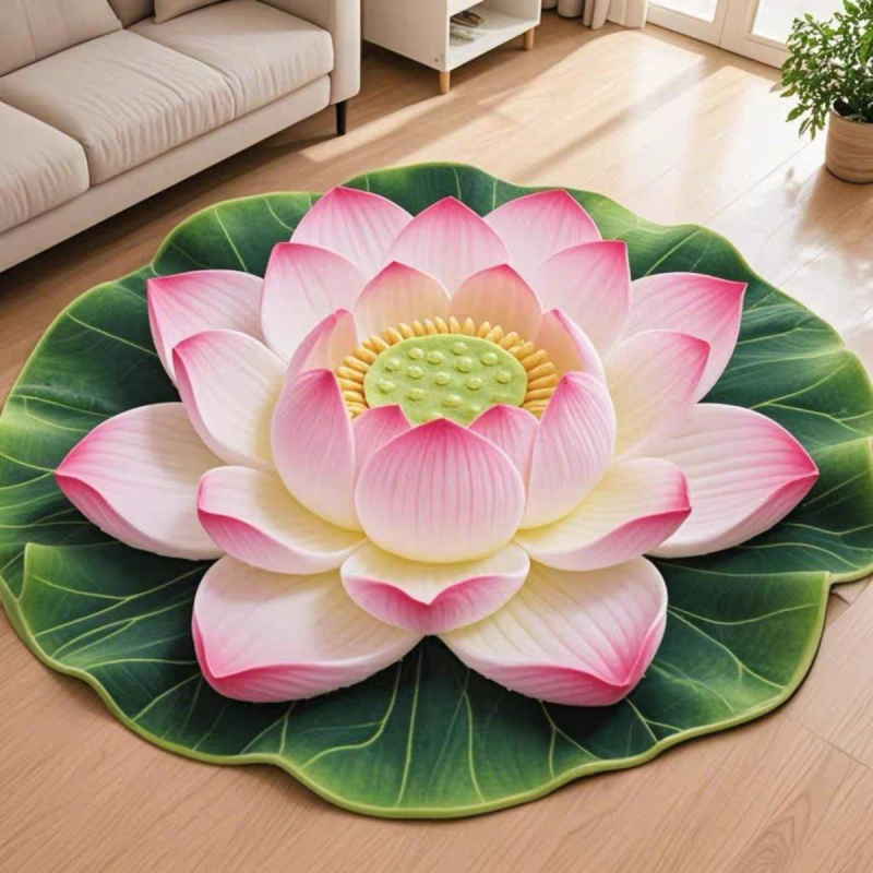 VIKAMA Chinese Style round Rug - Camping Outdoor Or Indoor ulasan dan harga