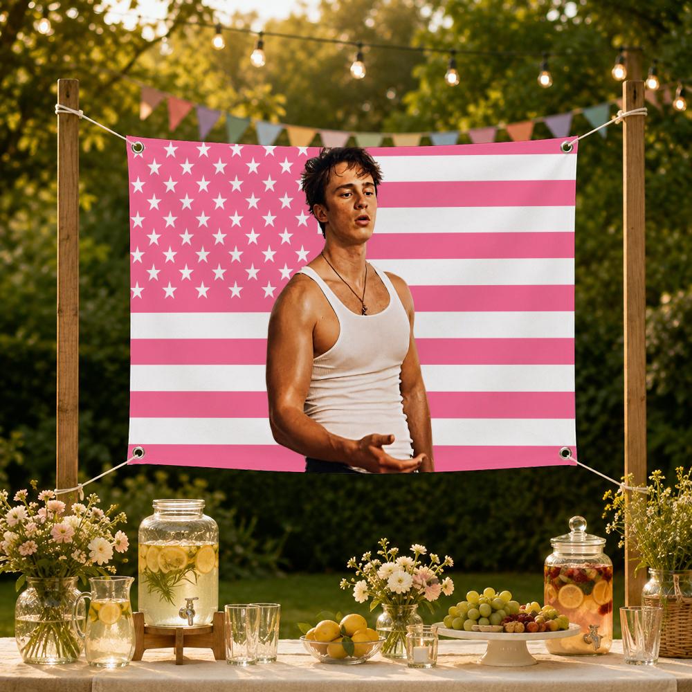 TV Actor Drew Starkey Flags Wa - Outdoor Camping Tv ulasan dan harga