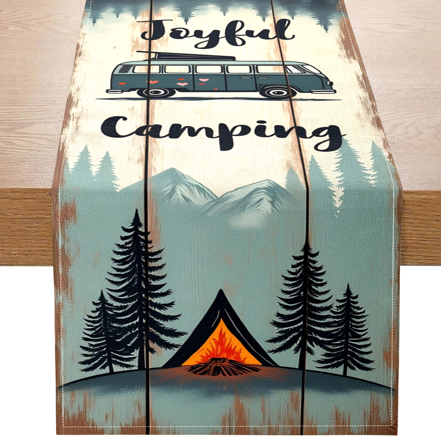 1 Camping Style Theme Table Ru - Outdoor Camping Exhibition ulasan dan harga