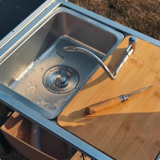 FMT For Snow Peak Outdoor IGT  - Outdoor Camping Kitchen With Sink ulasan dan harga