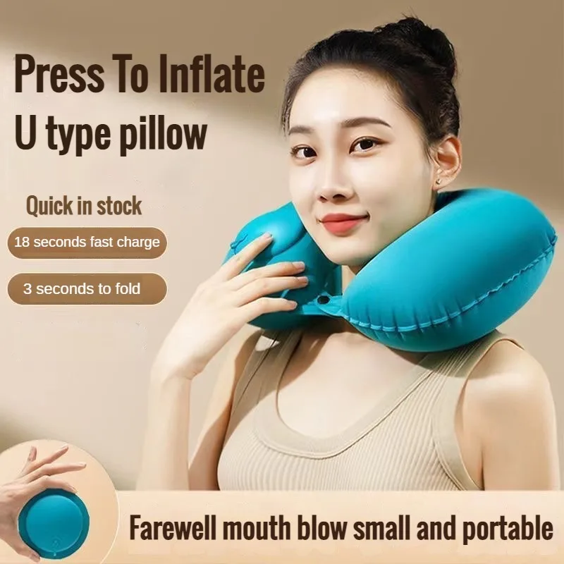 Car Portable Neck Protection U - Camp Pillow Compressible ulasan dan harga