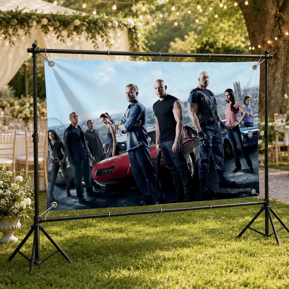 Action Movie F-Fast & Furious  - Outdoor Camping Movies ulasan dan harga