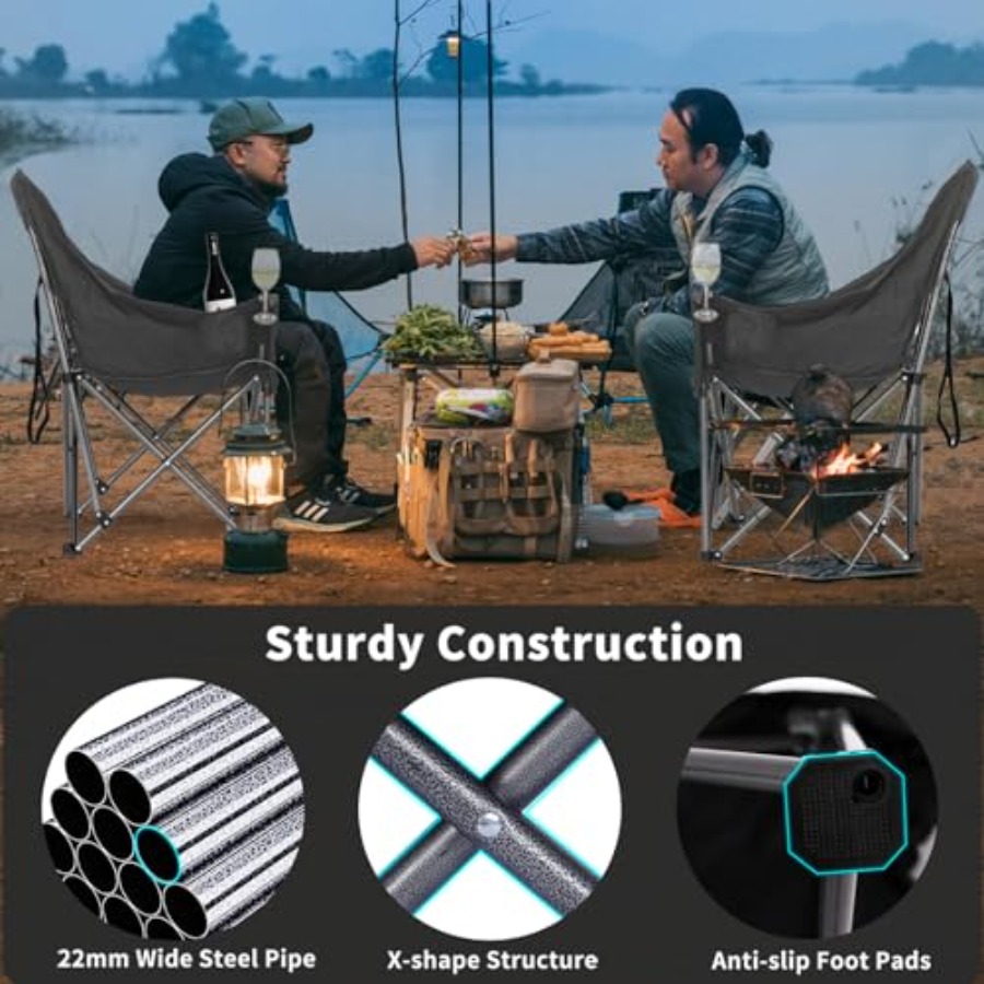 Oversized Camping Chairs for A - Outdoor Oversized Camping Chair ulasan dan harga