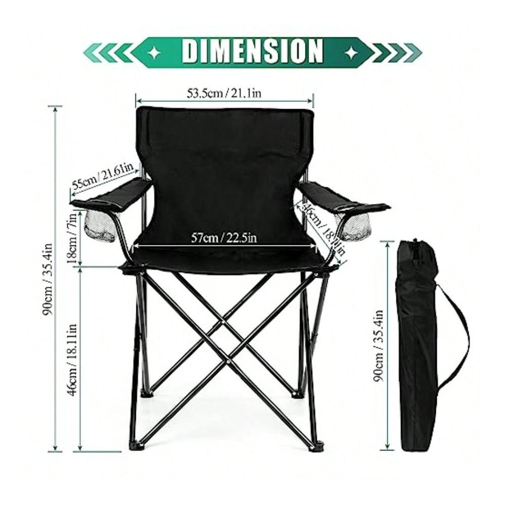 Chair, Oversized Folding Lawn  - Outdoor Oversized Camping Chair ulasan dan harga