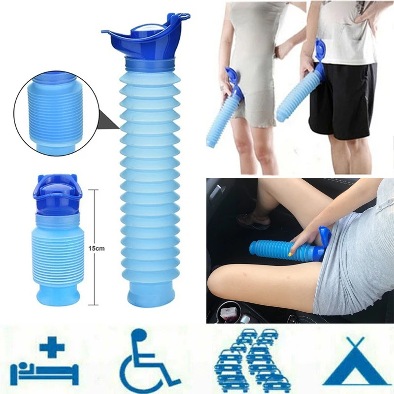 750ML Portable Standing Piss T - Outdoor Camping Urinal ulasan dan harga