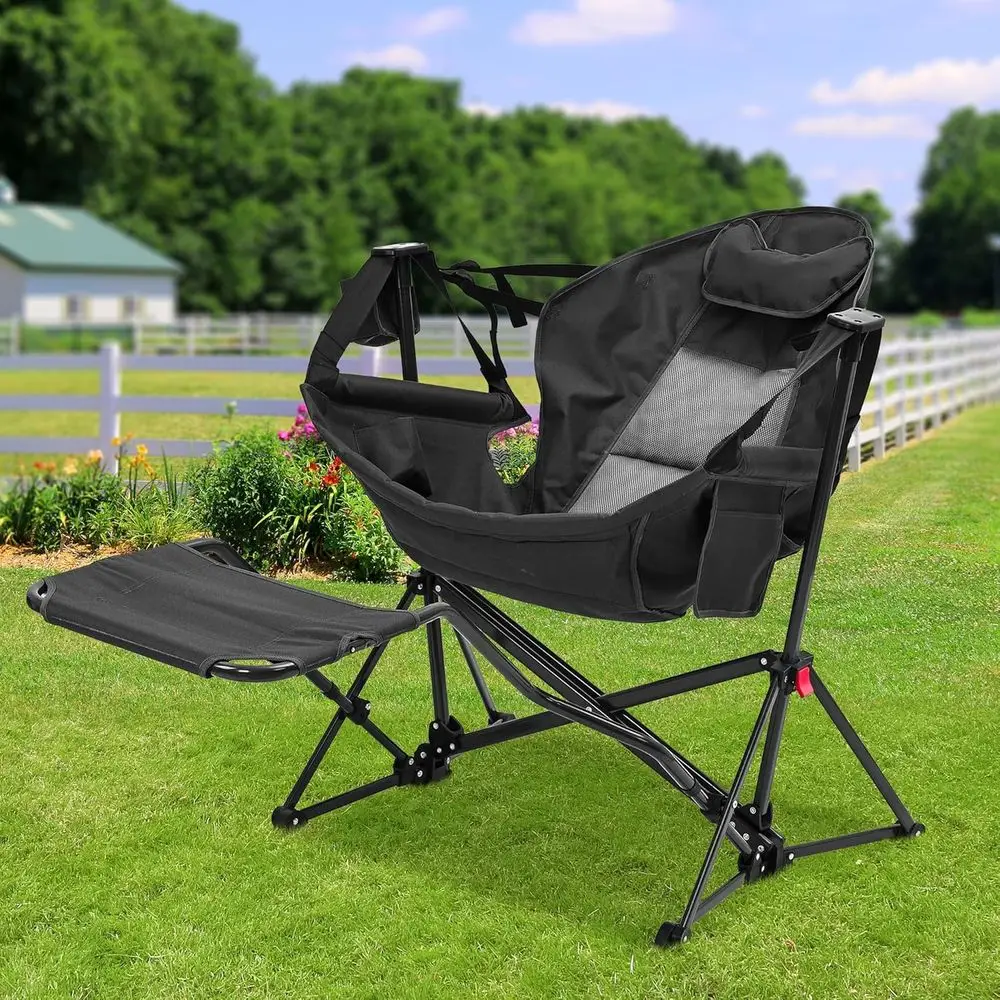 Portable Oversized Hammock Cam - Outdoor Oversized Camping Chair ulasan dan harga