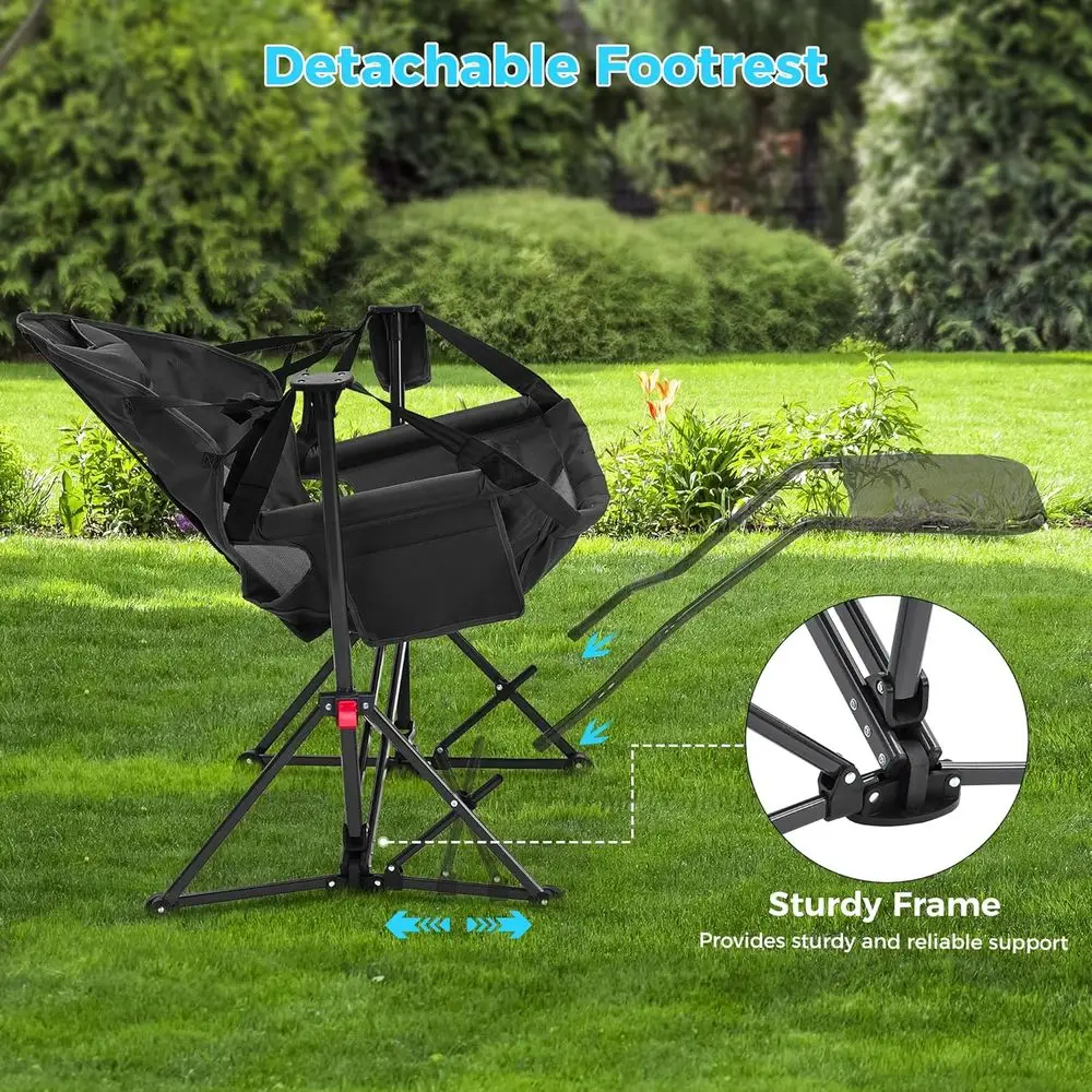 Portable Oversized Hammock Cam - Outdoor Oversized Camping Chair ulasan dan harga