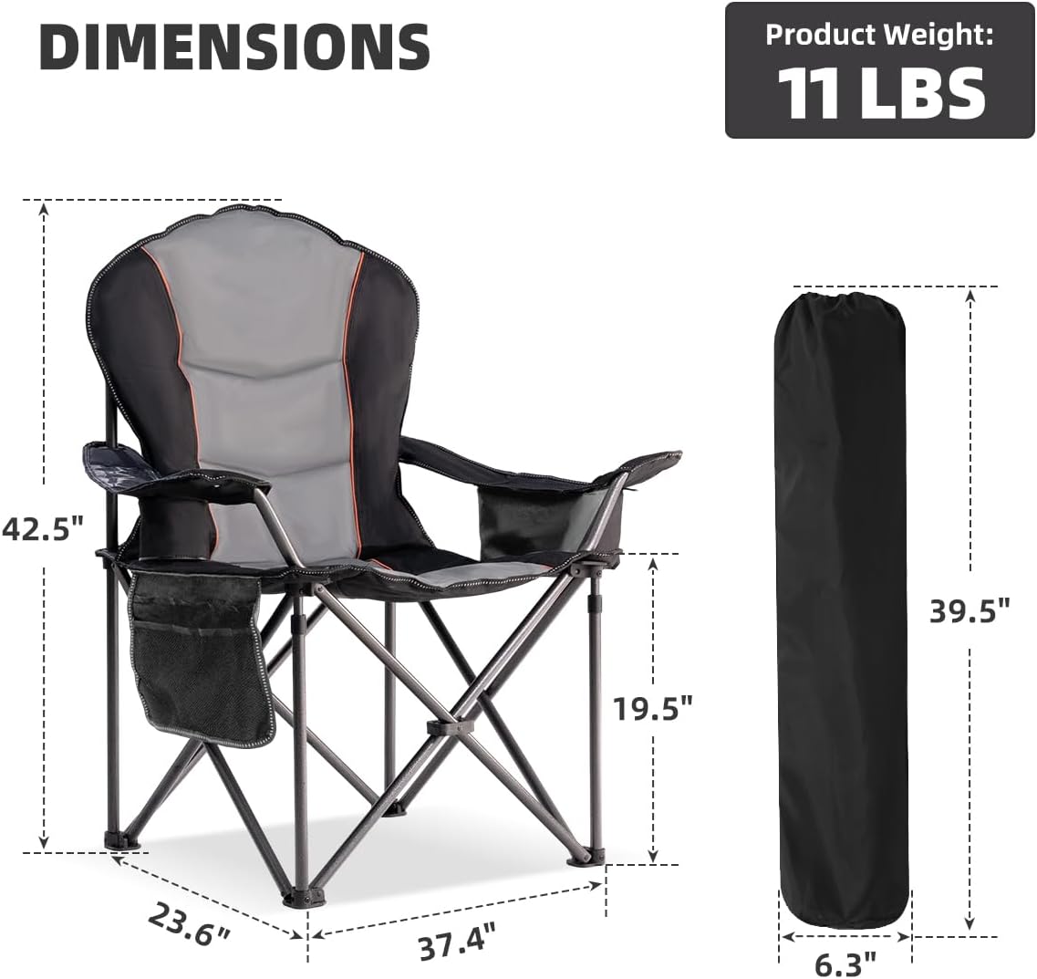 Oversized Folding Camping Chai - Outdoor Oversized Camping Chair ulasan dan harga