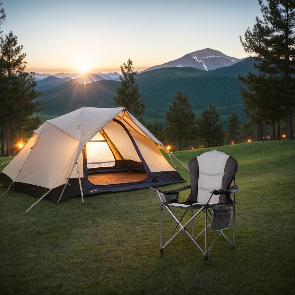 Oversized Folding Camping Chai - Outdoor Oversized Camping Chair ulasan dan harga