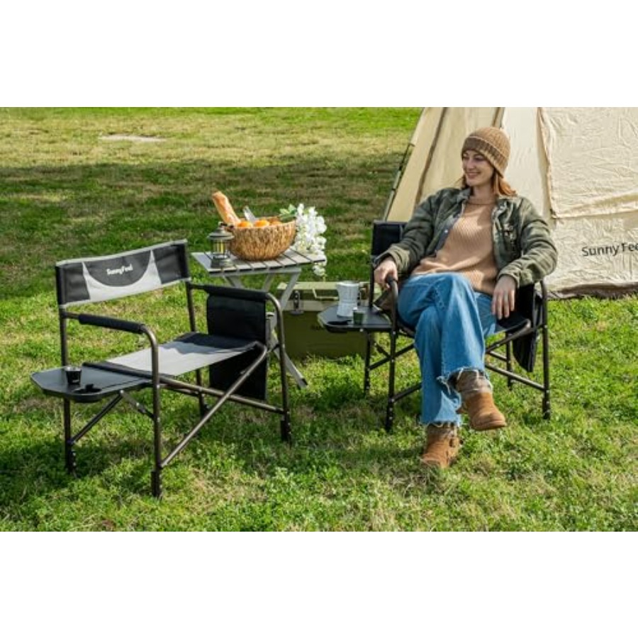 Oversized Camping Directors Ch - Outdoor Oversized Camping Chair ulasan dan harga
