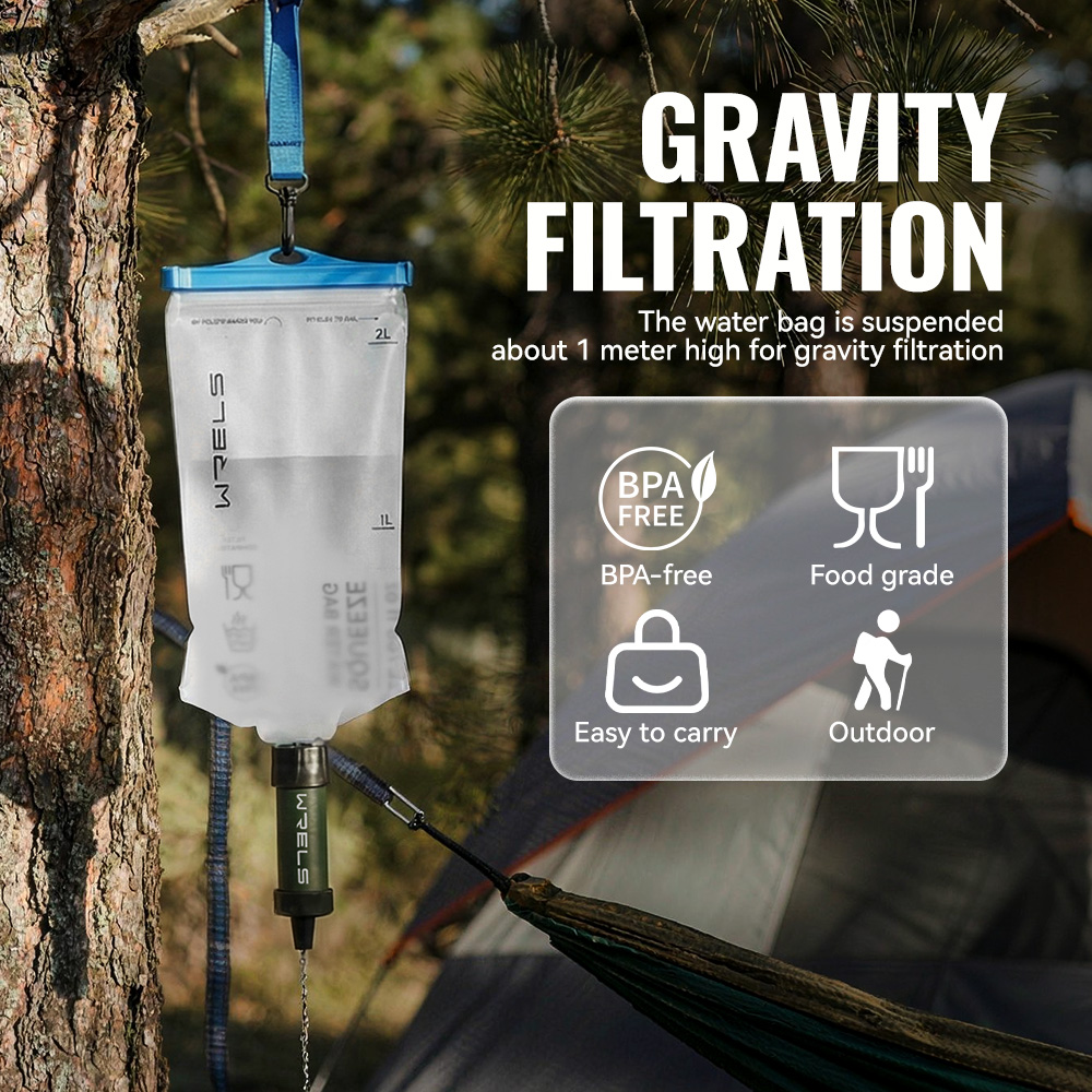 WERLS Hiking Personal Mini Wat - Portable Water Filter ulasan dan harga