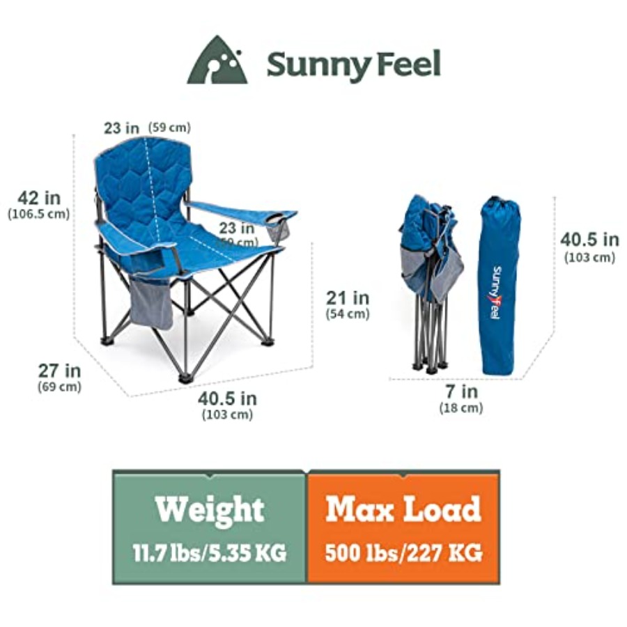 Outdoor/Travel/Picnic/Camp hea - Outdoor Oversized Camping Chair ulasan dan harga