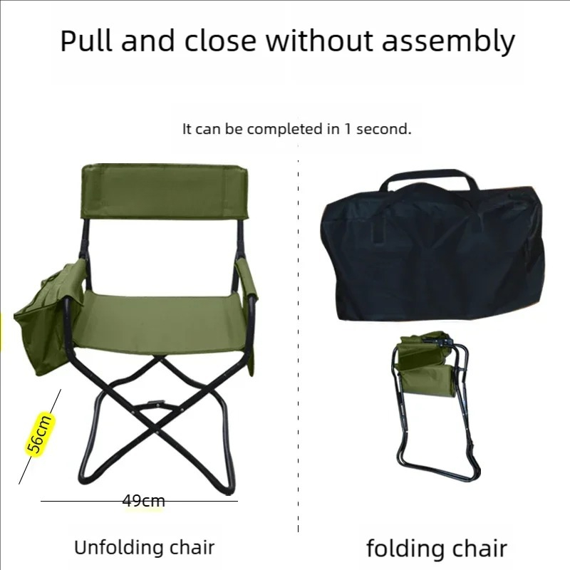 Camping Directors Chair Heavy  - Outdoor Oversized Camping Chair ulasan dan harga