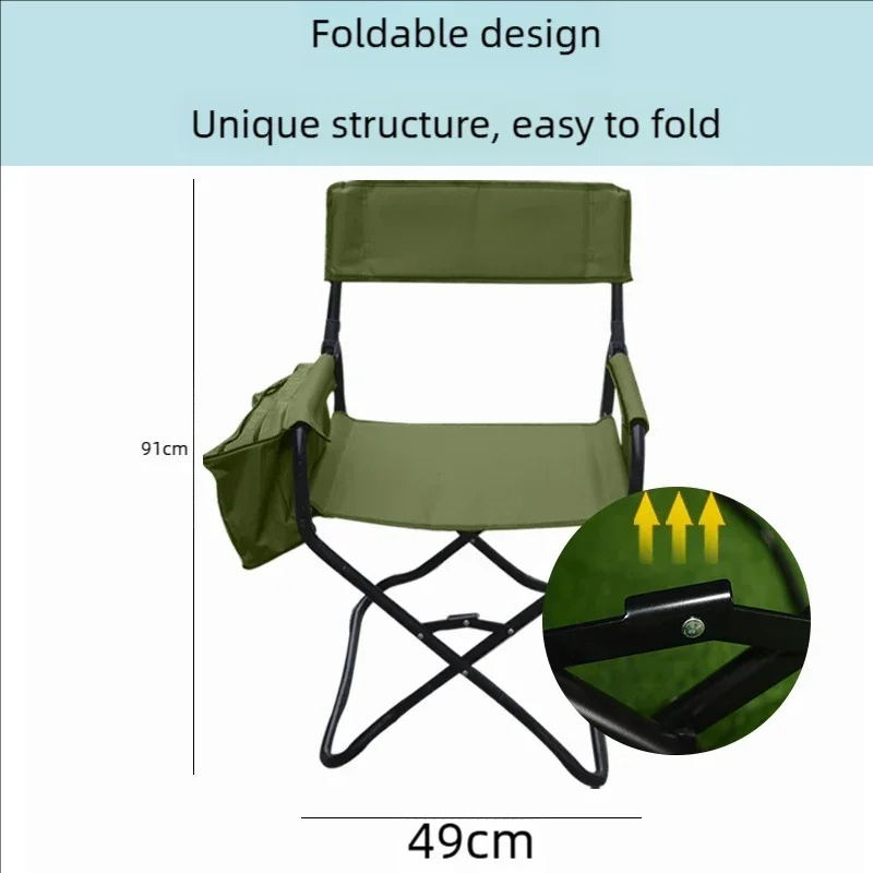 Camping Directors Chair Heavy  - Outdoor Oversized Camping Chair ulasan dan harga