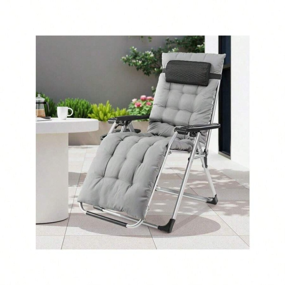 Folding Zero Gravity Chair wit - Outdoor Oversized Camping Chair ulasan dan harga