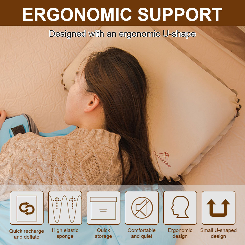 Camping Air Pillow High Reboun - Camp Pillow Compressible ulasan dan harga