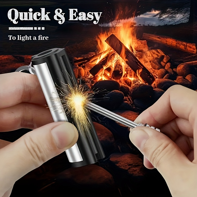1-5 pack match lighter, flint  - Fire Starter Flint ulasan dan harga