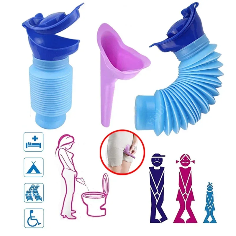 Adult Urinal Portable Shrinkab - Outdoor Camping Urinal ulasan dan harga