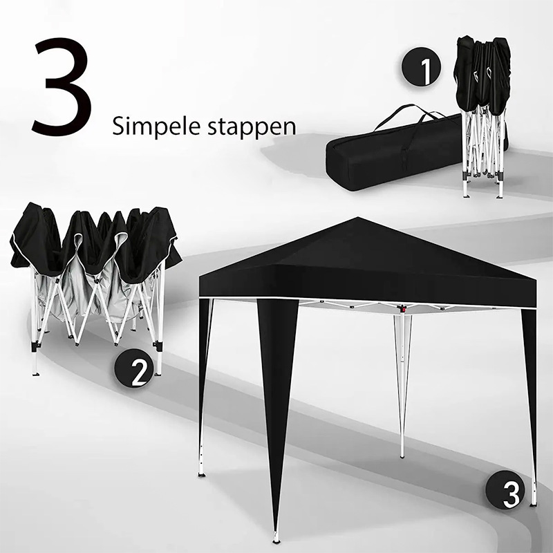 3×3m Four-Corner Pop Up Foldin - Outdoor Camping Exhibition ulasan dan harga