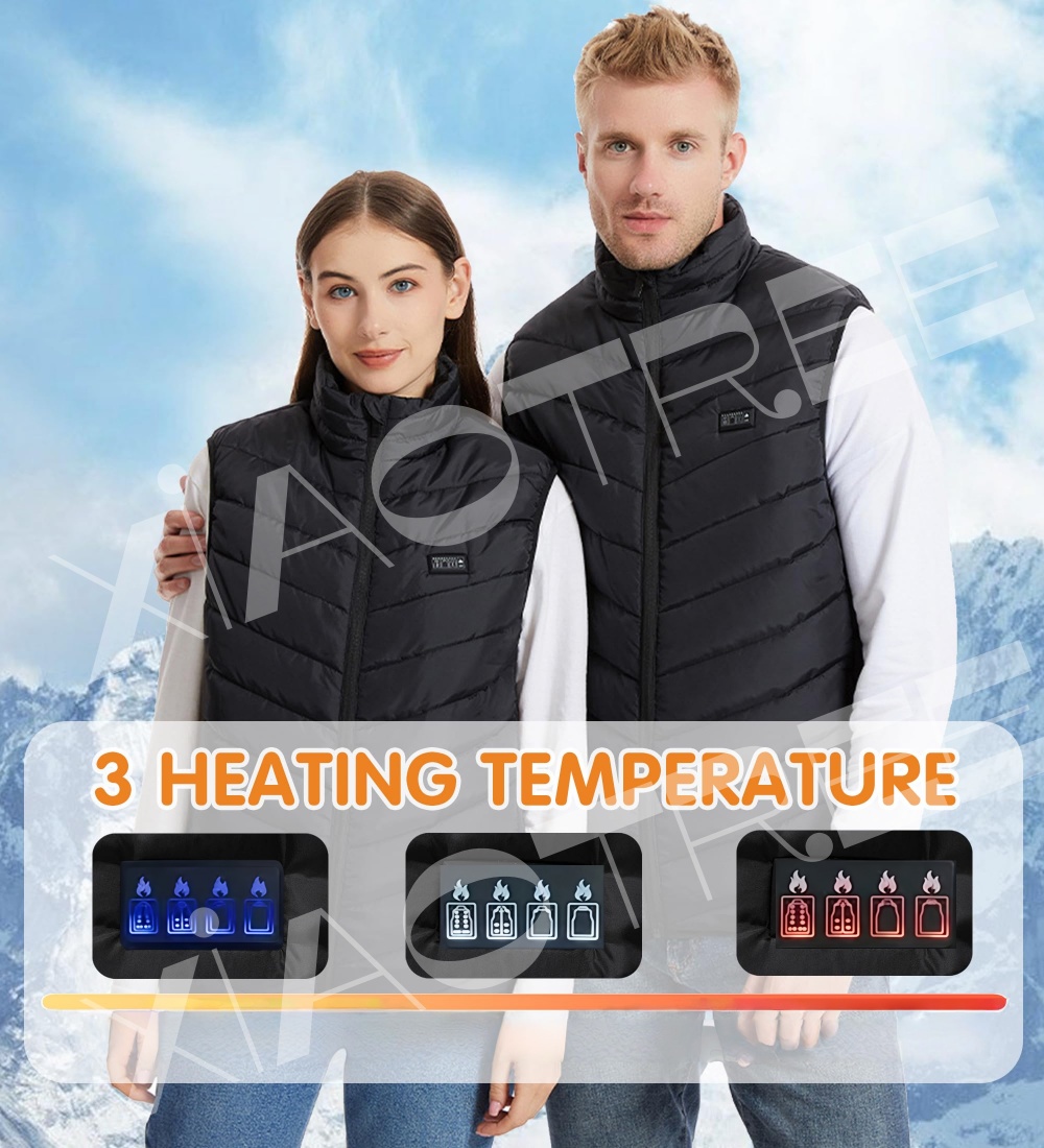 28/9 Areas Heated Vest Men Jac - Camping Outdoor Clothing ulasan dan harga