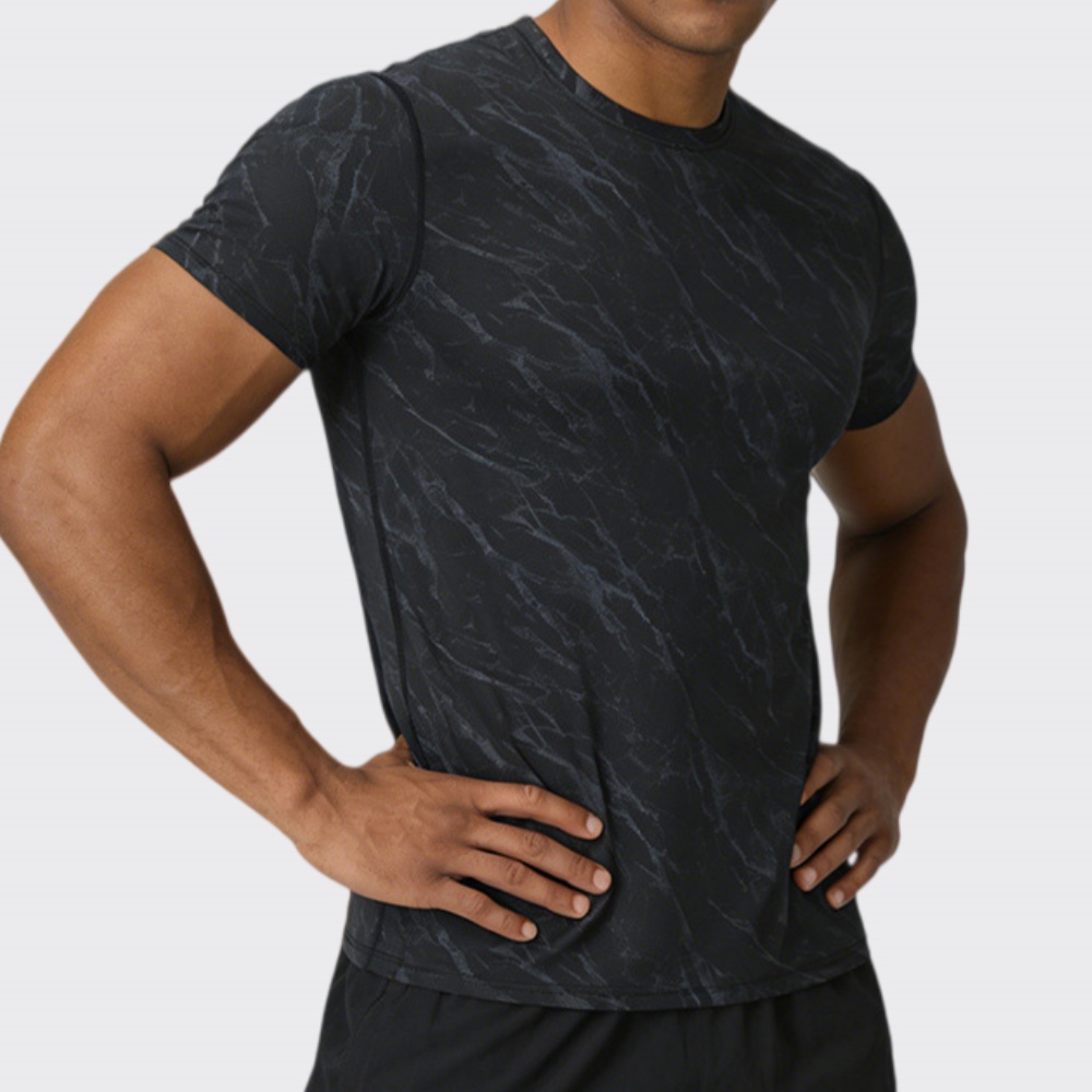 Summer Men's Quick-Dry Fitness - Camping Outdoor Clothing ulasan dan harga