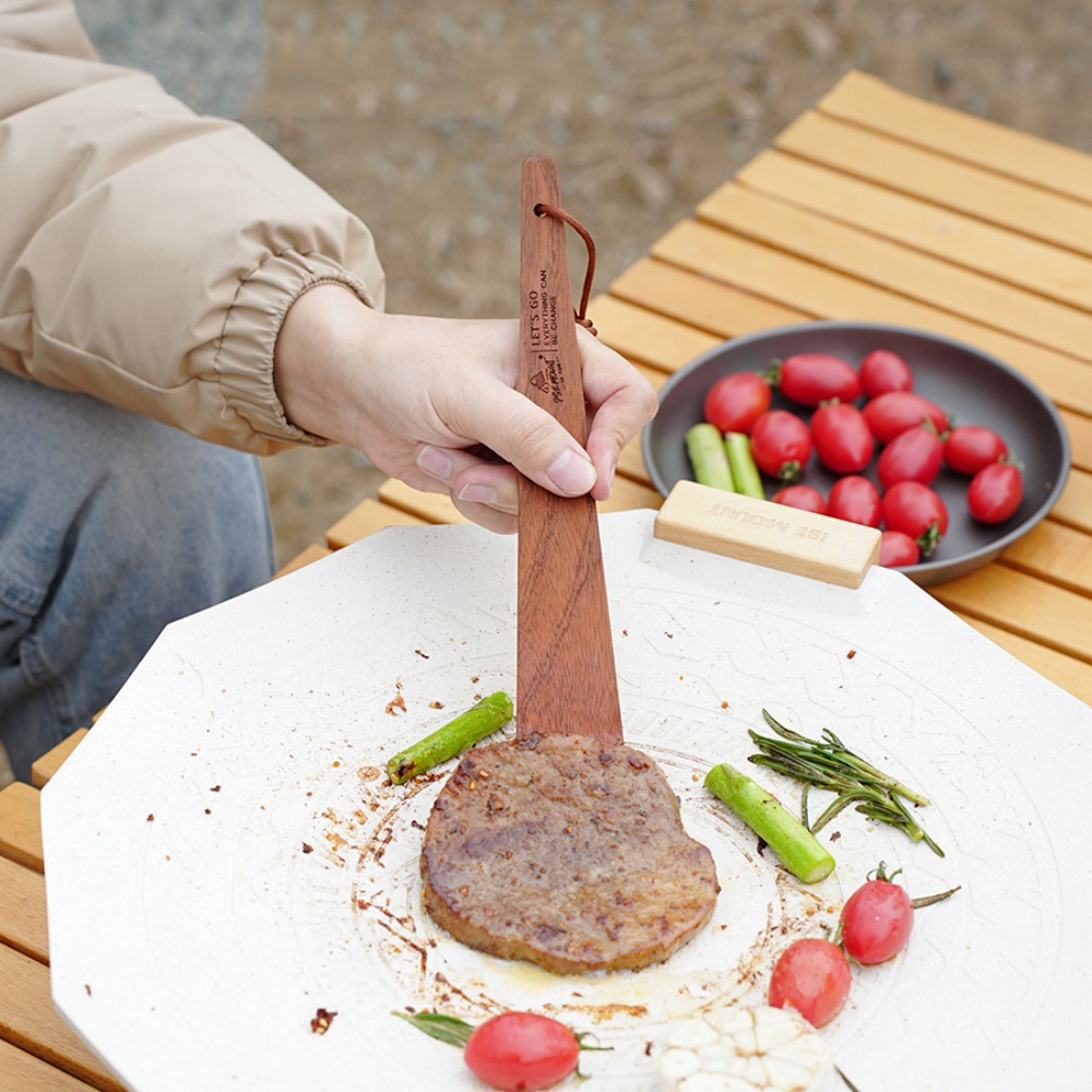 Outdoor Camping Wooden Spatula - Outdoor Camping Kitchen With Sink ulasan dan harga
