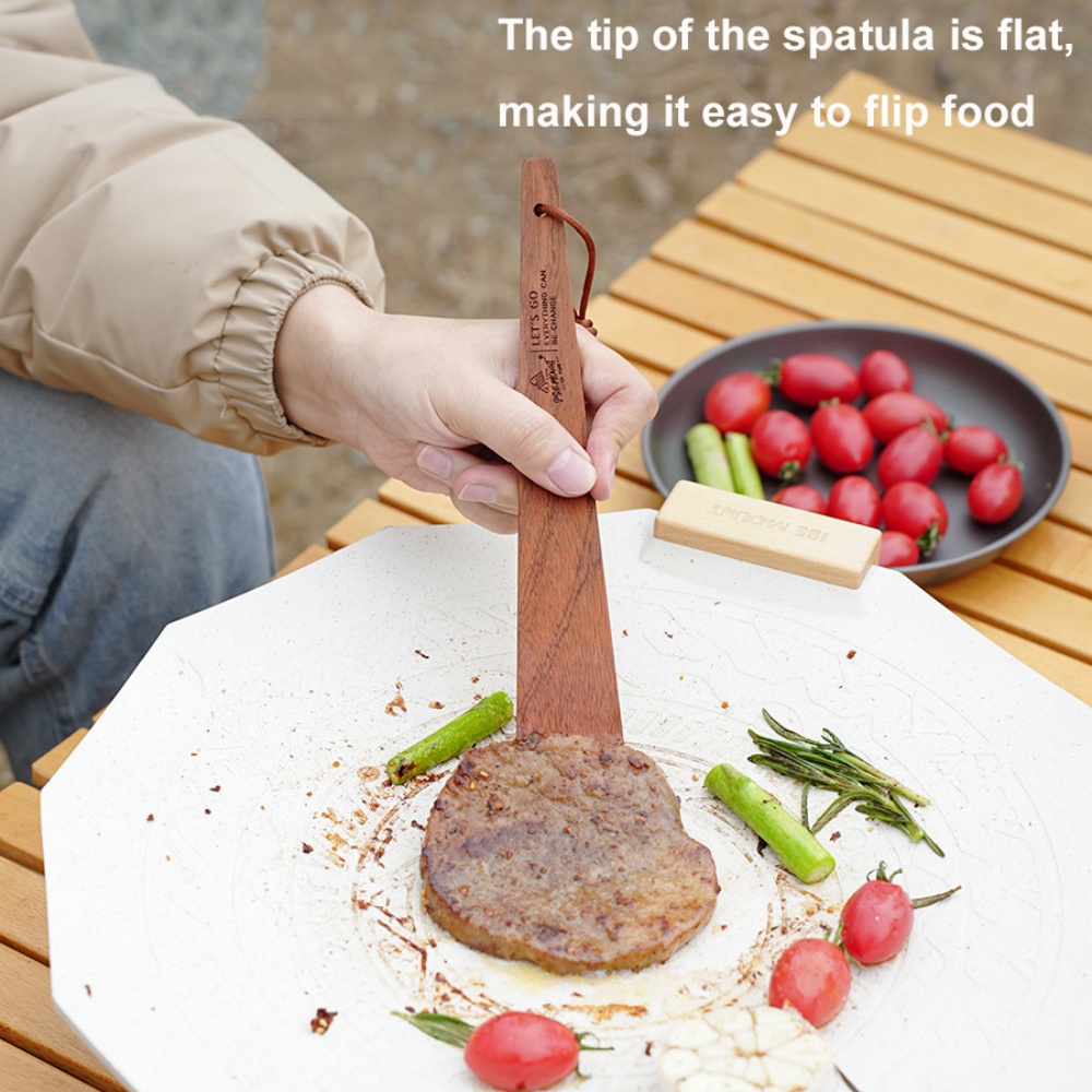 Outdoor Camping Wooden Spatula - Outdoor Camping Kitchen With Sink ulasan dan harga
