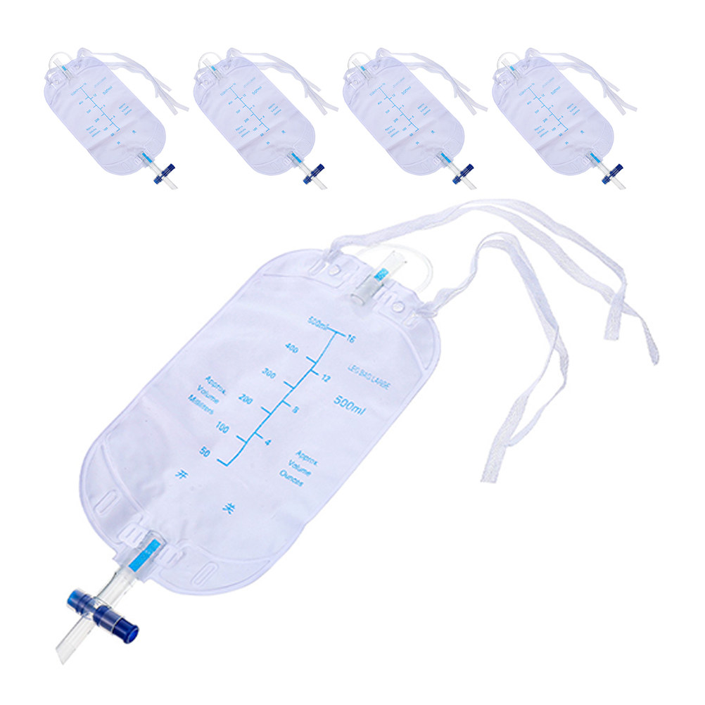 5Pcs Long Catheter Urine Leg B - Outdoor Camping Urinal ulasan dan harga