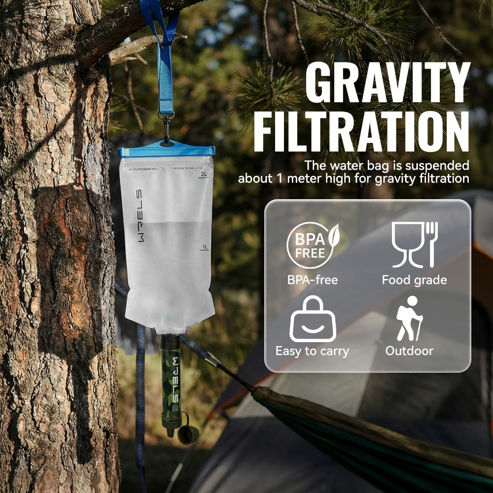 WRELS Outdoor Portable Water F - Survival Kit ulasan dan harga