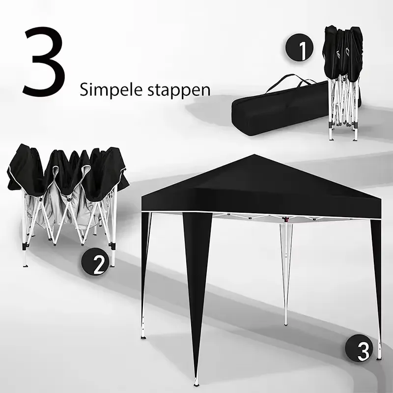 300x300x220cm Folding Tent Wat - Outdoor Camping Exhibition ulasan dan harga